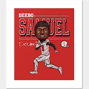 Deebo Samuel San Francisco Cartoon Posters and Art